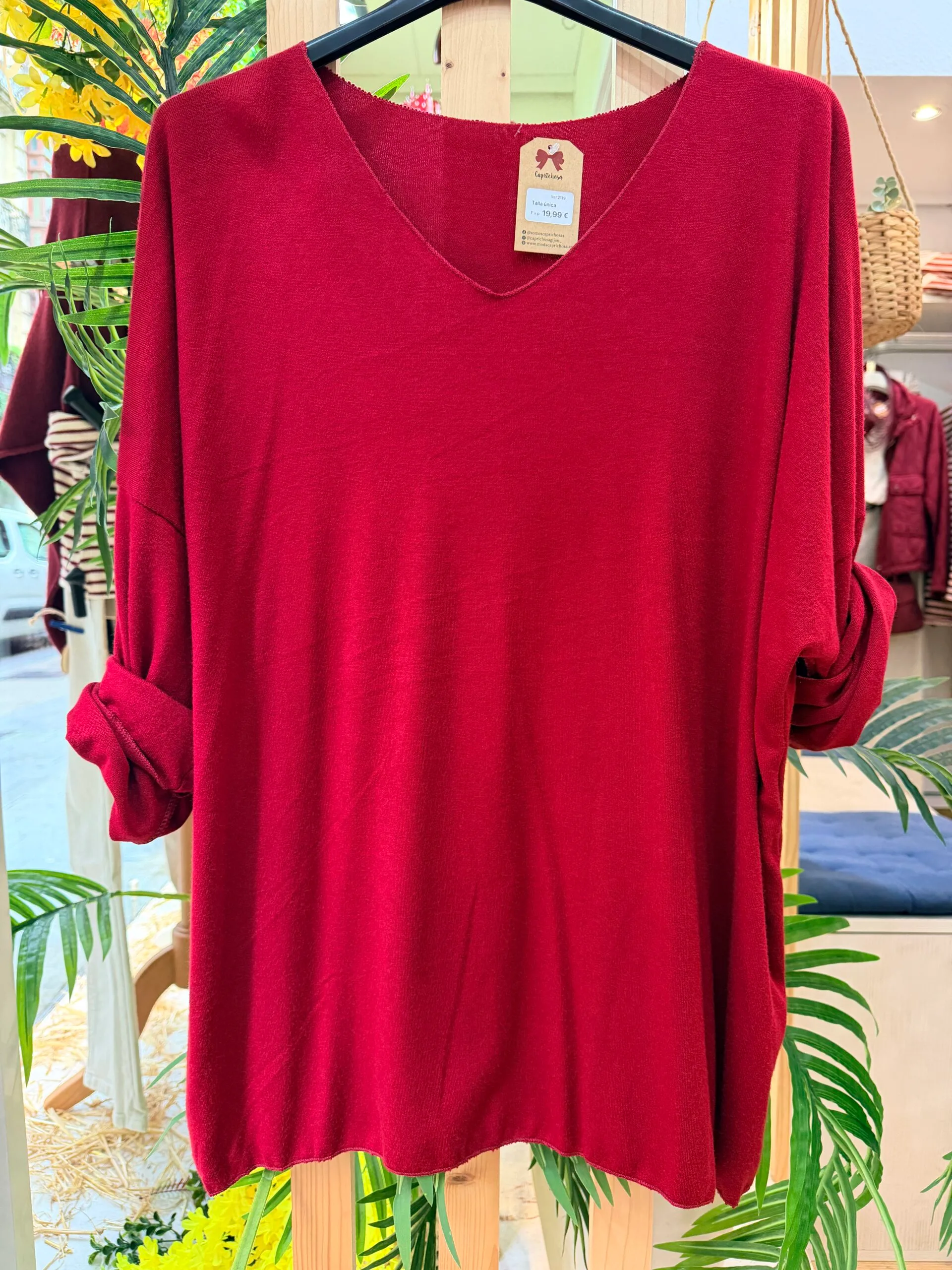 nuevo color de jersey en pico para estos días otoñales, pañuelo de regalo