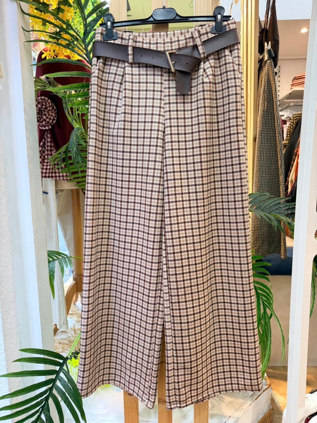 Pantalón cuadro