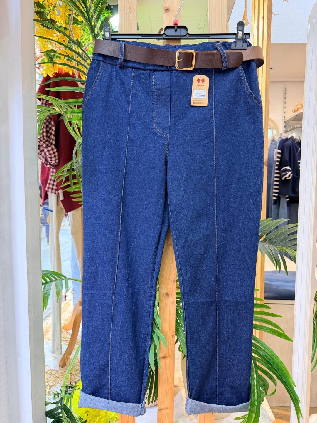 Pantalón Denim chic