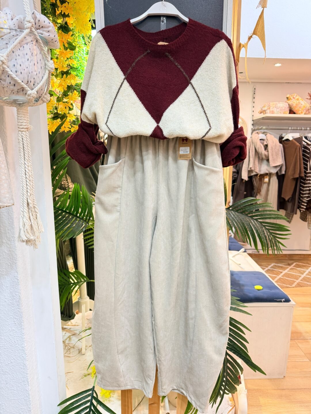Pantalón baggy chic