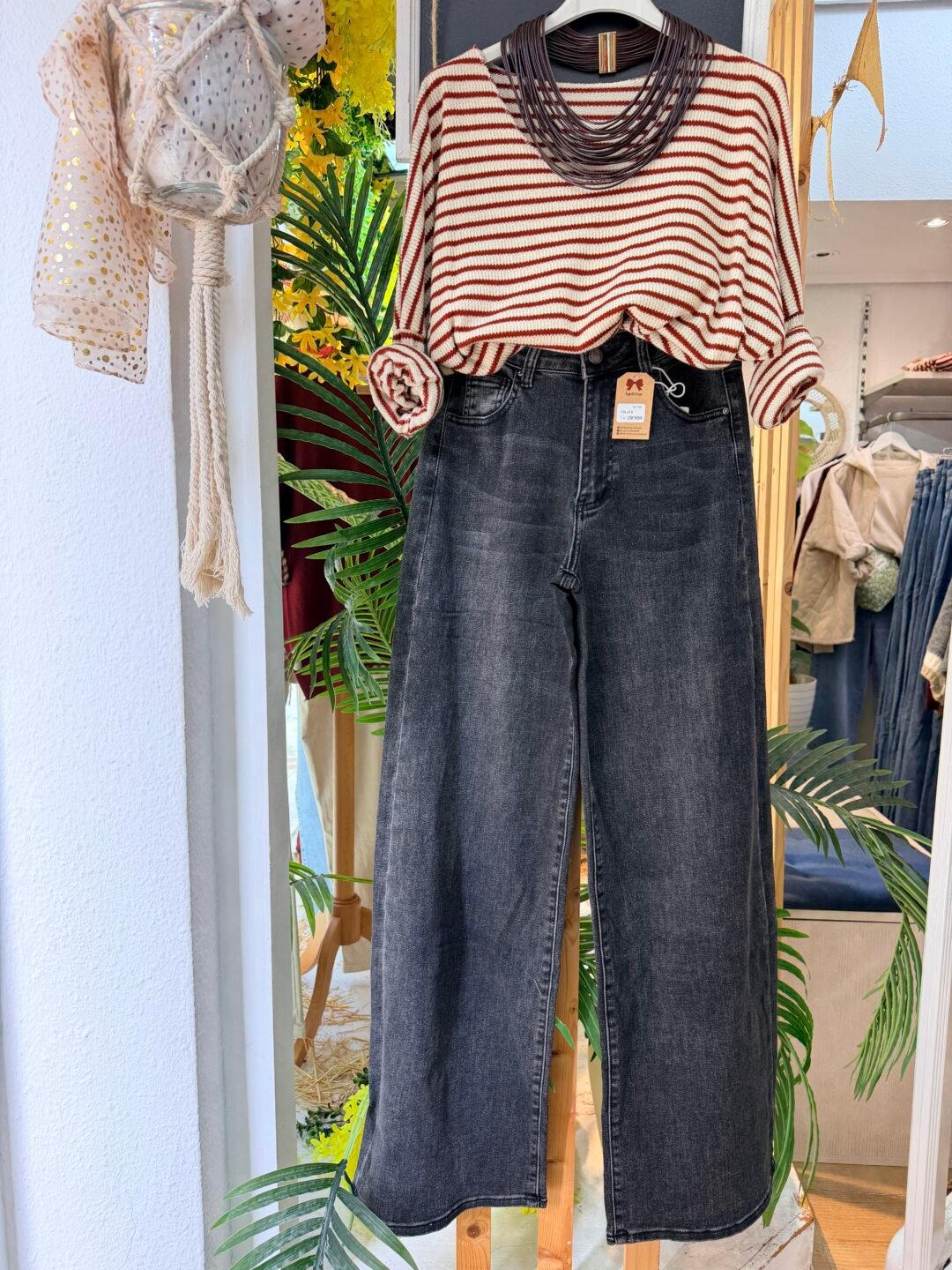 Pantalón vaquero bota ancha
