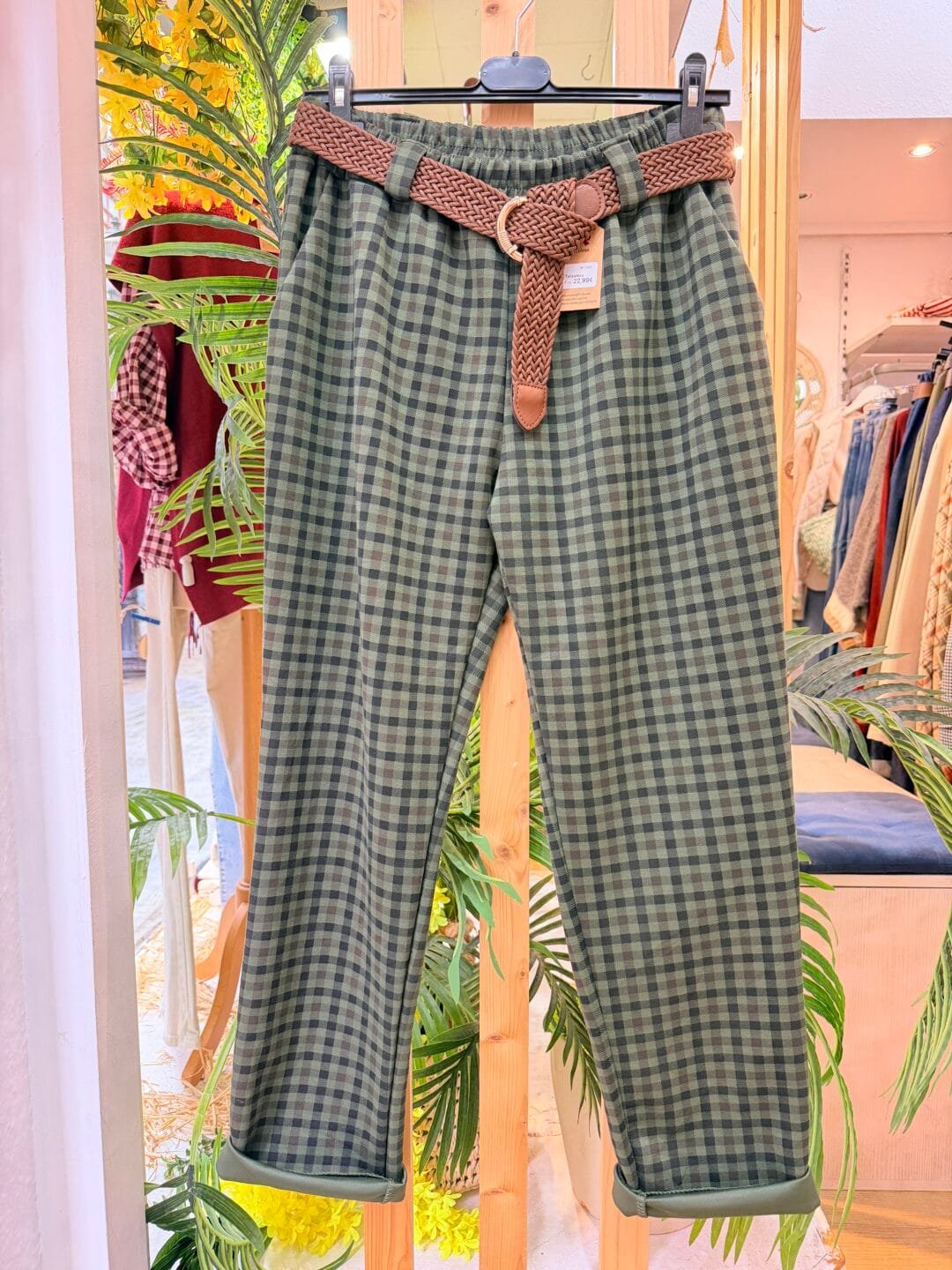 Pantalón cuadro caprichosa
